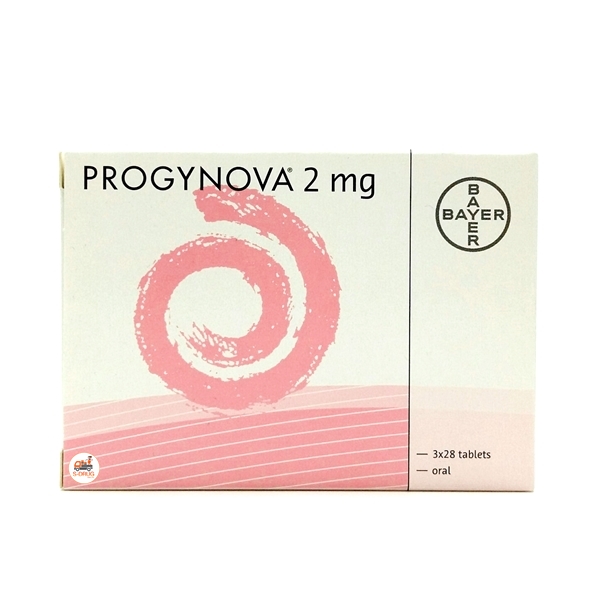 PROGYNOVA 2MG (3แผงx28S)