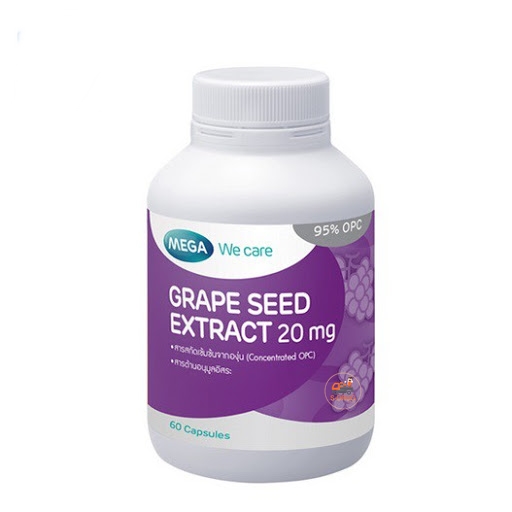 MEGA GRAPE SEED 20MG #ใหญ่ 60S