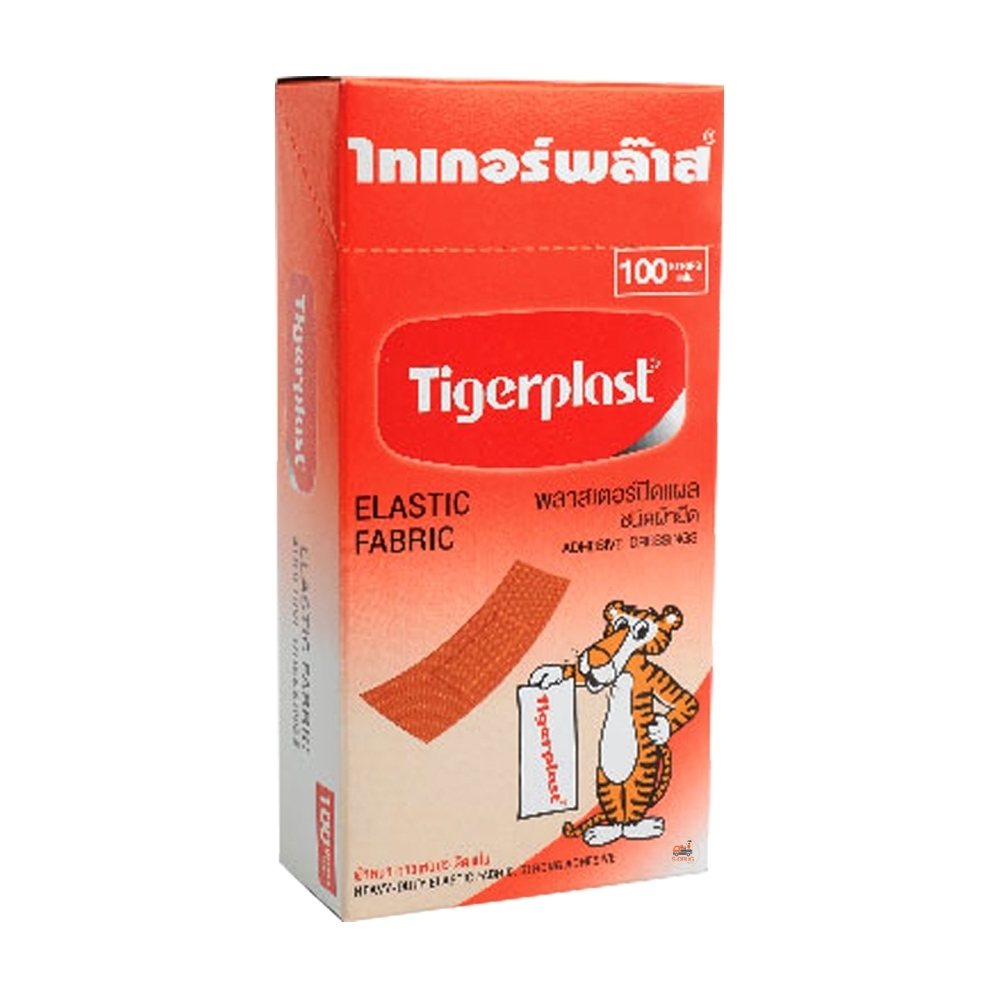 TIGERPLAST ไทยเกอร์ #ผ้า (25แผงx4ชิ้น)