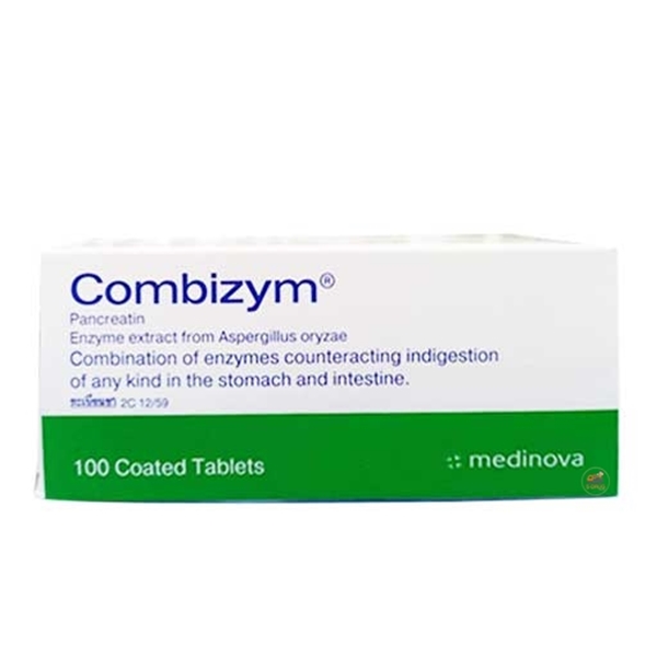 COMBIZYM TAB (10แผงx10S) ช่วยย่อย
