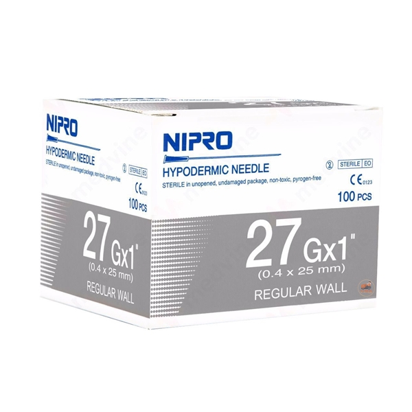 (N) NIPRO เข็ม 27G*1