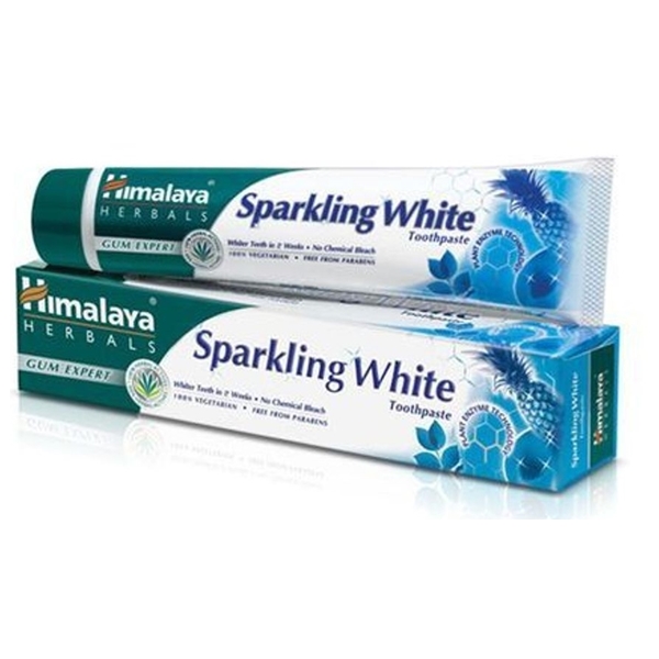ฮ (เลิกผลิต) HIMALAYA SPARKLING WHITE 100G ยาสีฟัน
