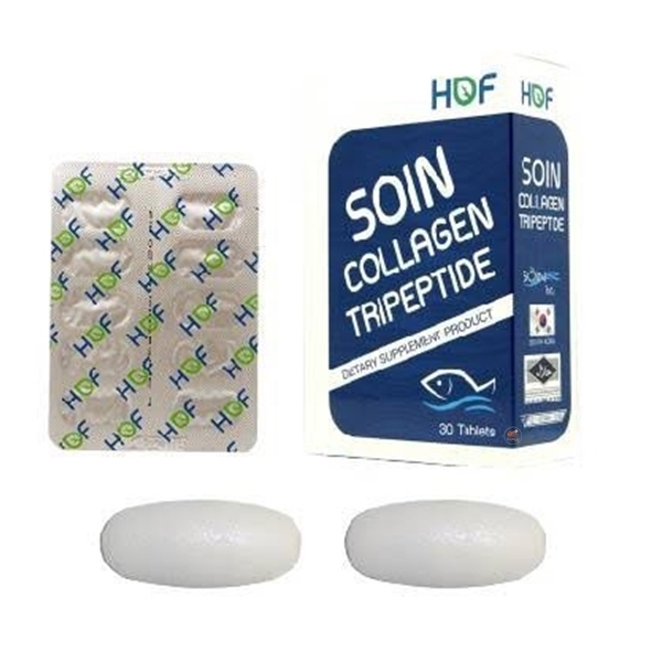 PHARMAHOF SOIN COLLA TRIPEPTIDE 30S กล่องฟ้า