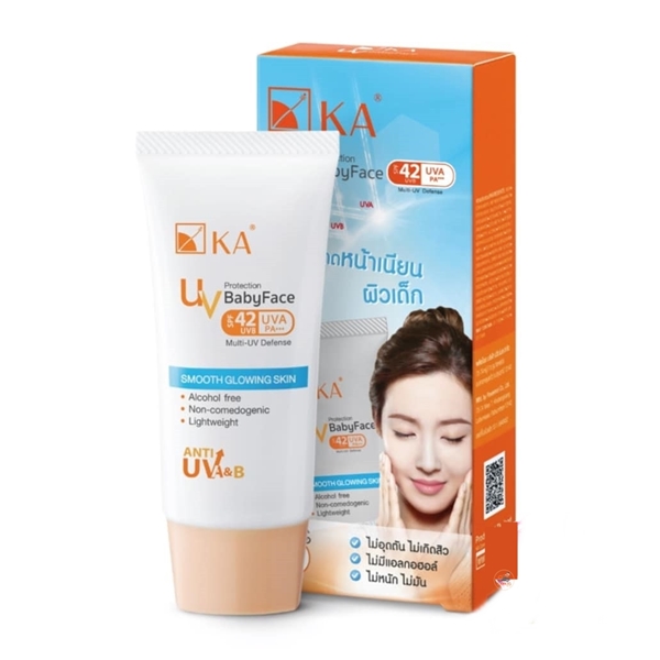 KA UV BABY FACE SPF42+ 30G #สีเนื้อ