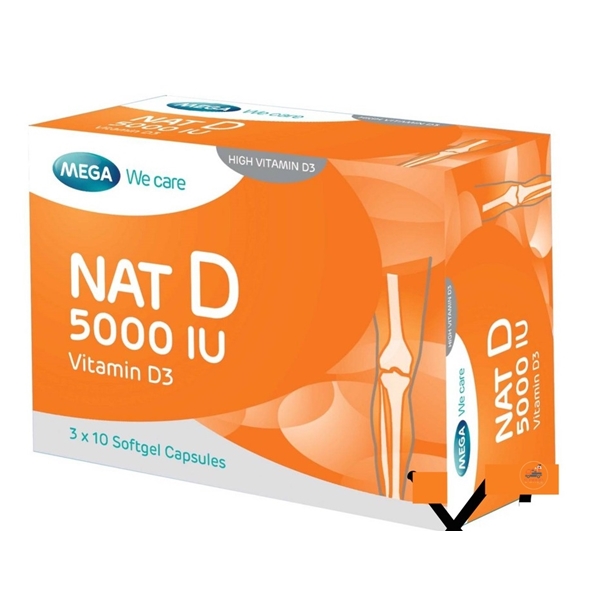 MEGA NAT D 5000 IU (3x10S)