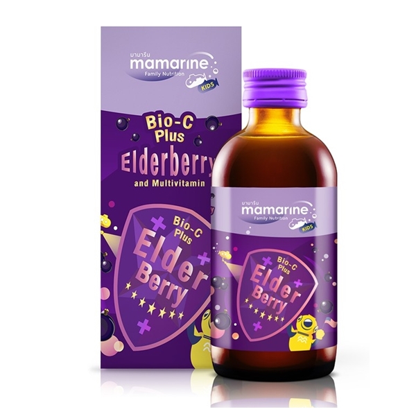 MAMARINE ELDERBERRY 120ML #สีม่วง