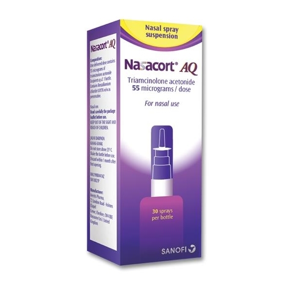 NASACORT AQ 55MCG/DOSE