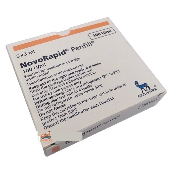 NOVORAPID PENFILL 3x5หลอด **สั่งบ.เท่านั้น**