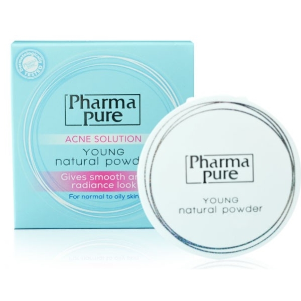 PHARMA PURE ACNE YOUNG POWDER #กล่องฟ้า