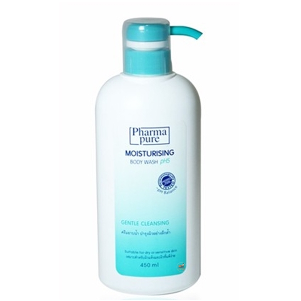PHARMA PURE MOIST BODY WASH 450ML #อาบน้ำ