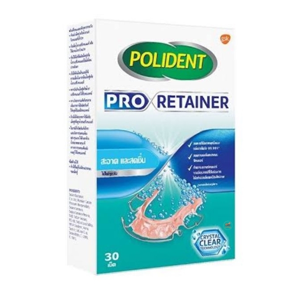POLIDENT PRO RETAINER 30S