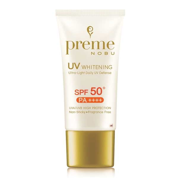PREME NOBU UV WHITENING SPF50+ 30G #สีทอง