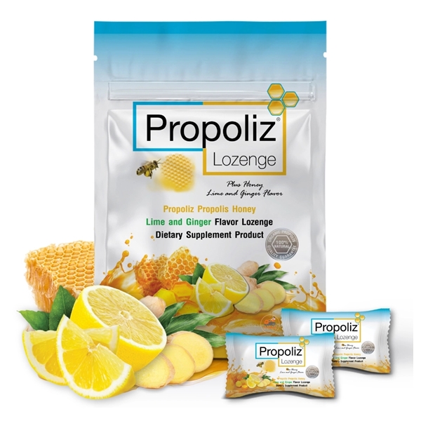 PROPOLIZ LOZENGE เม็ดอมแก้ไอ (10ซองx8S)