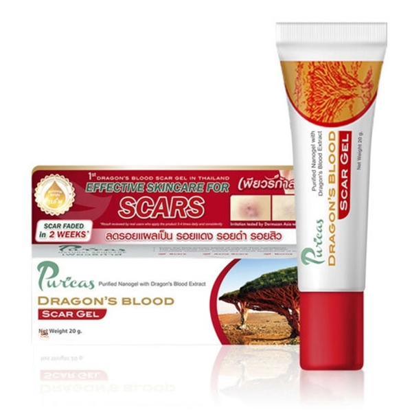 PURICAS DRAGONS BLOOD SCAR GEL 8G
