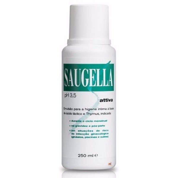 SAUGELLA  ATTIVA 250ML #ใหญ่ (เขียว)