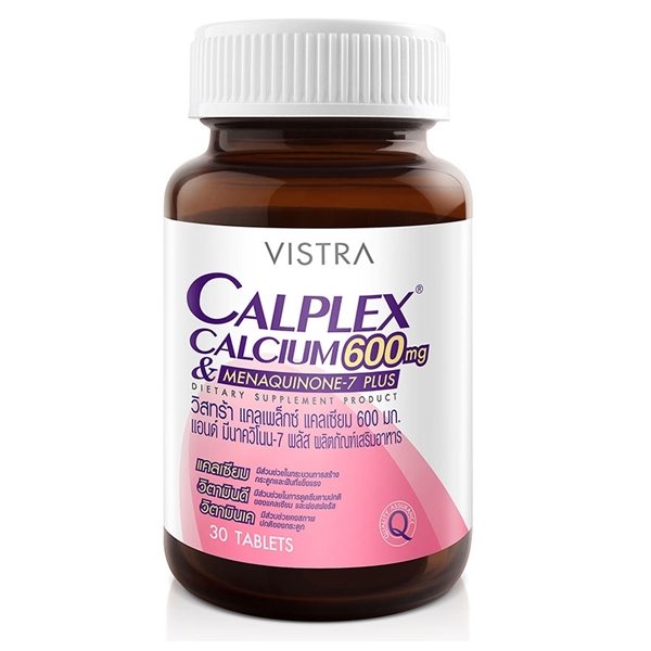 VISTRA CALPLEX MENAQUINONE 600MG 30S
