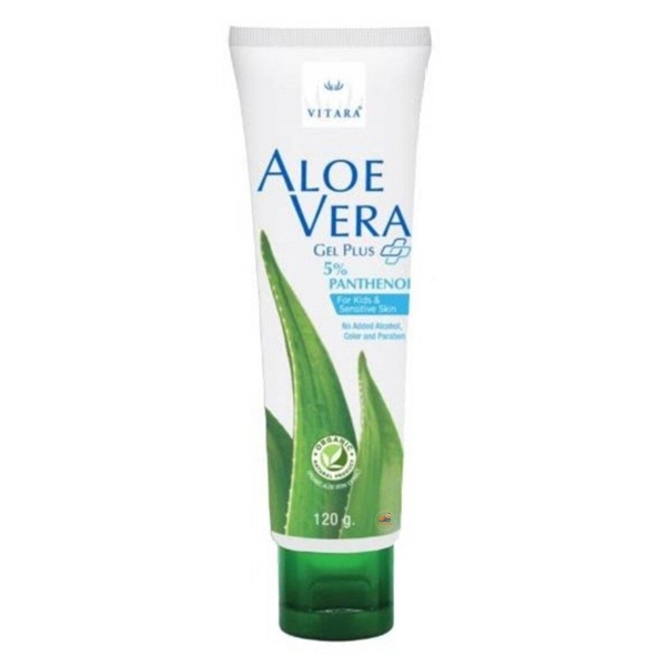 VITARA ALOE 5% PANTHENOL (ขาวใส) 120G