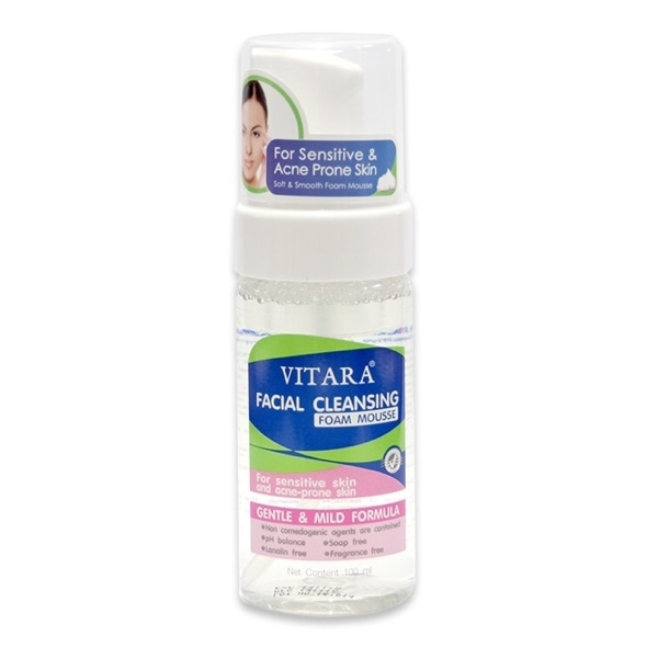 VITARA FACIAL FOAM MOUSSE 100ML โฟม