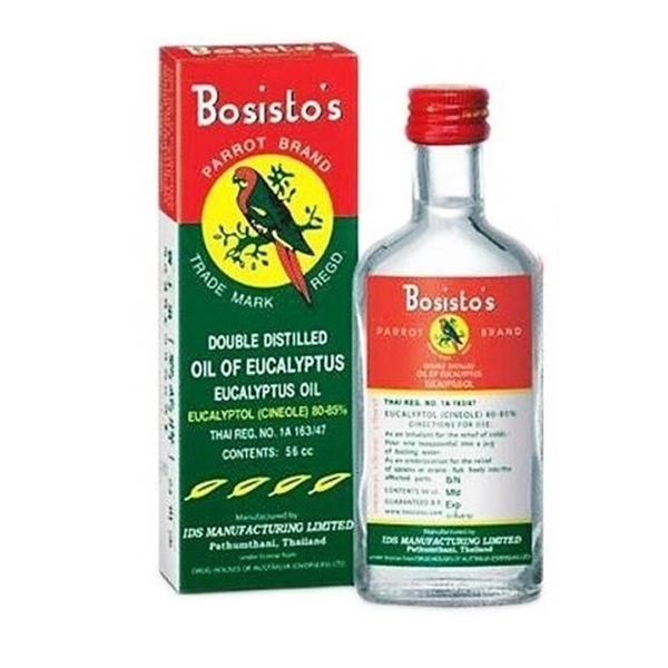 น้ำมันยูคาลิปตัส ตรานกแก้ว #ใหญ่ 56CC