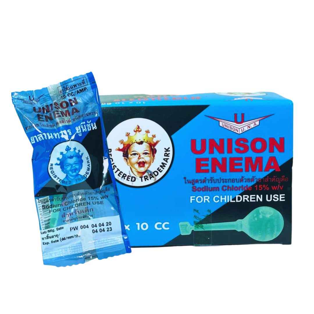 UNISON ENEMA #เด็ก 10CC (กล่อง10ชิ้น)