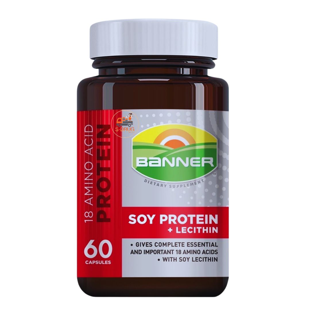 BANNER SOY PROTEIN 60S #แดง