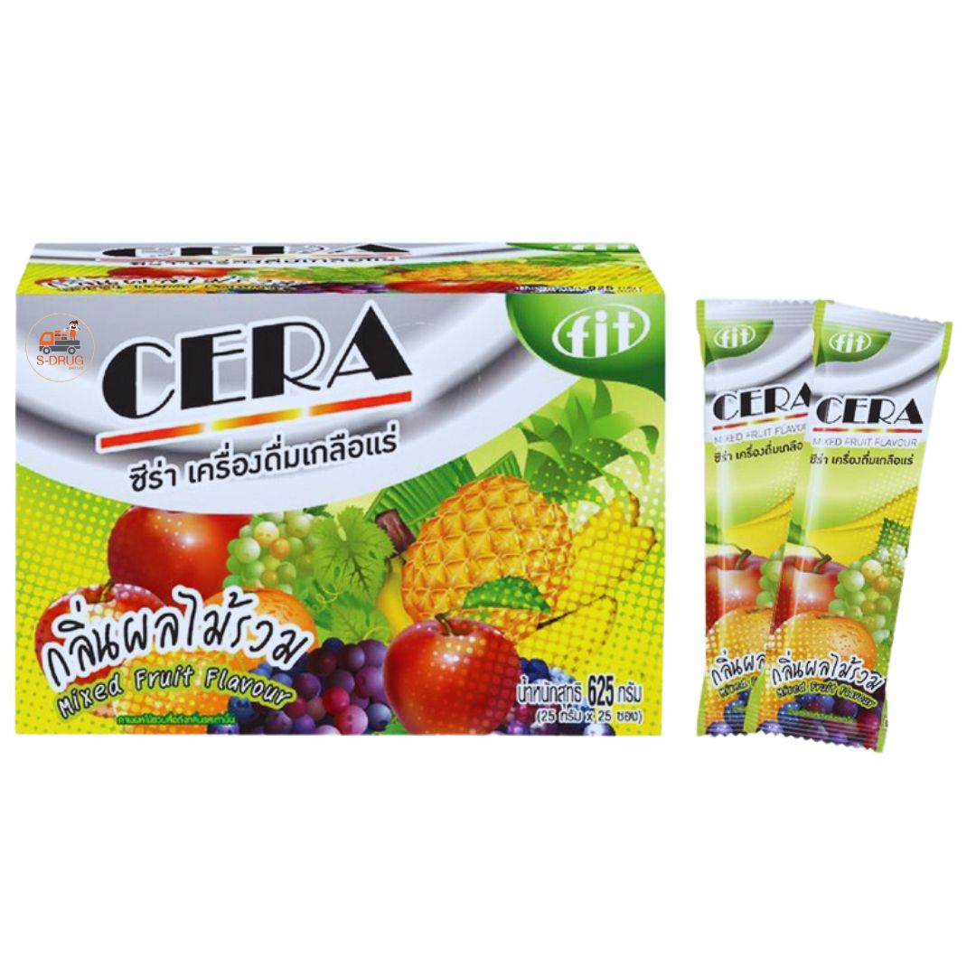 CERA เกลือแร่ #รสผลไม้รวม (50x25G) CMED