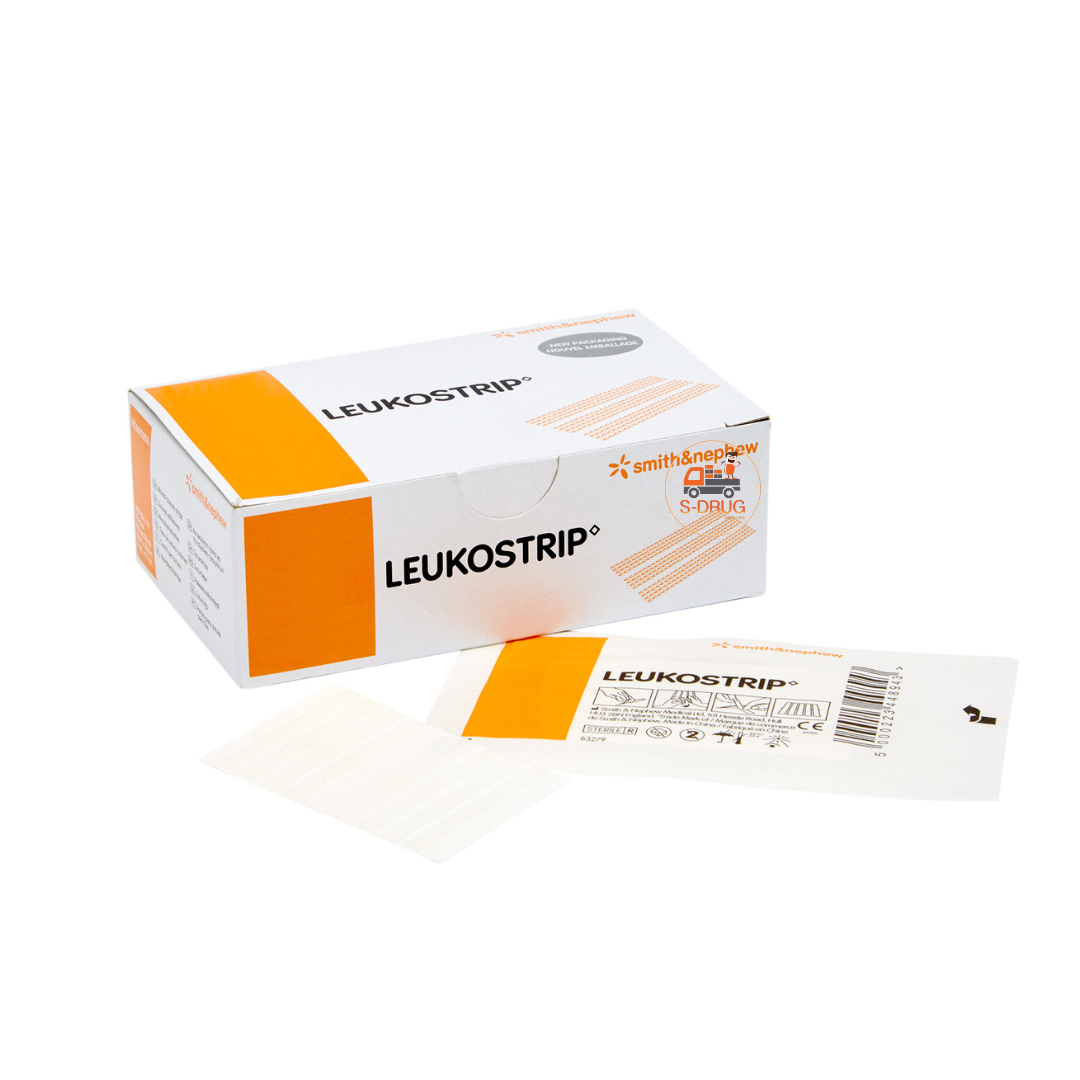 LEUKOSTRIP แผ่นยืดปิดแผล (สเตอไรด์) #50ชิ้น