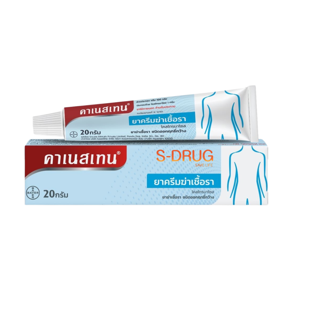 CANESTEN CREAM 20G #คาเนสเทน