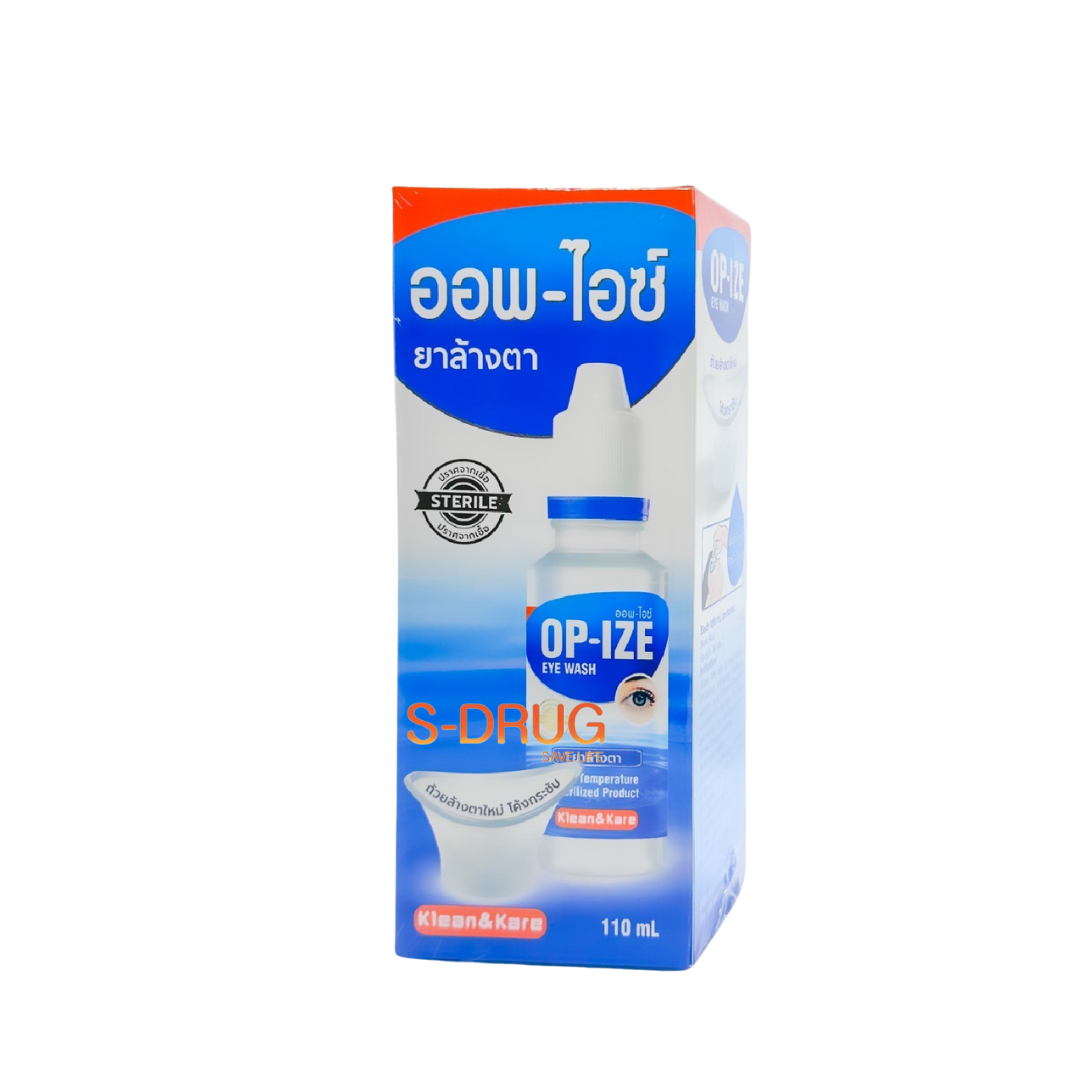 KLEAN&KARE OP-IZE EYE WASH 110ML ออพ-ไอซ์ ล้างตา