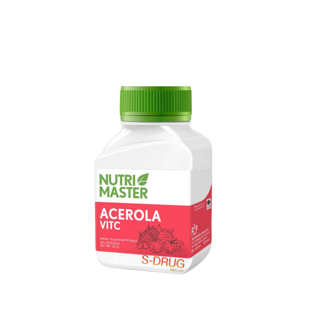 FCP NUTRI MASTER ACEROLA VIT C 500MG 30S