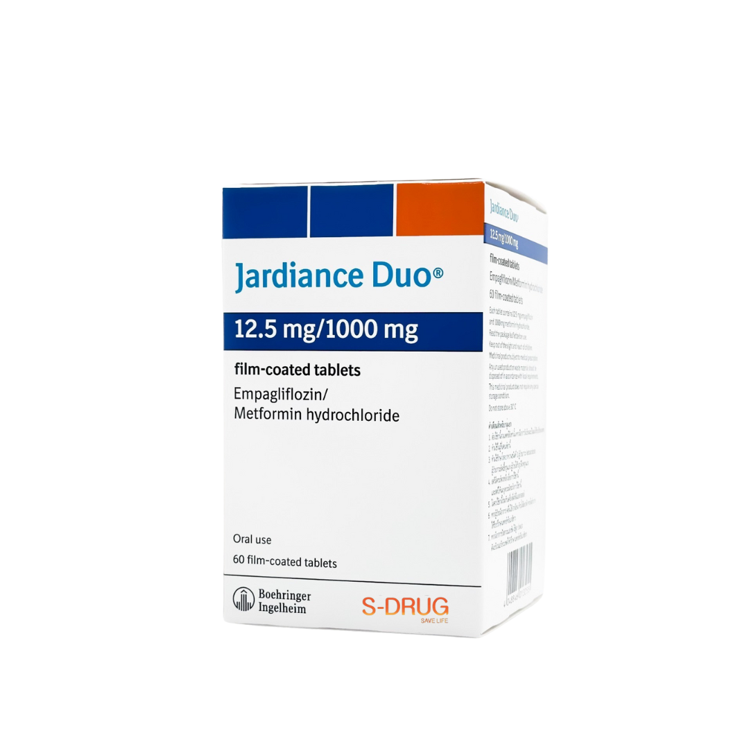 (N) JARDIANCE DUO 12.5/1000MG (6แผงx10S)
