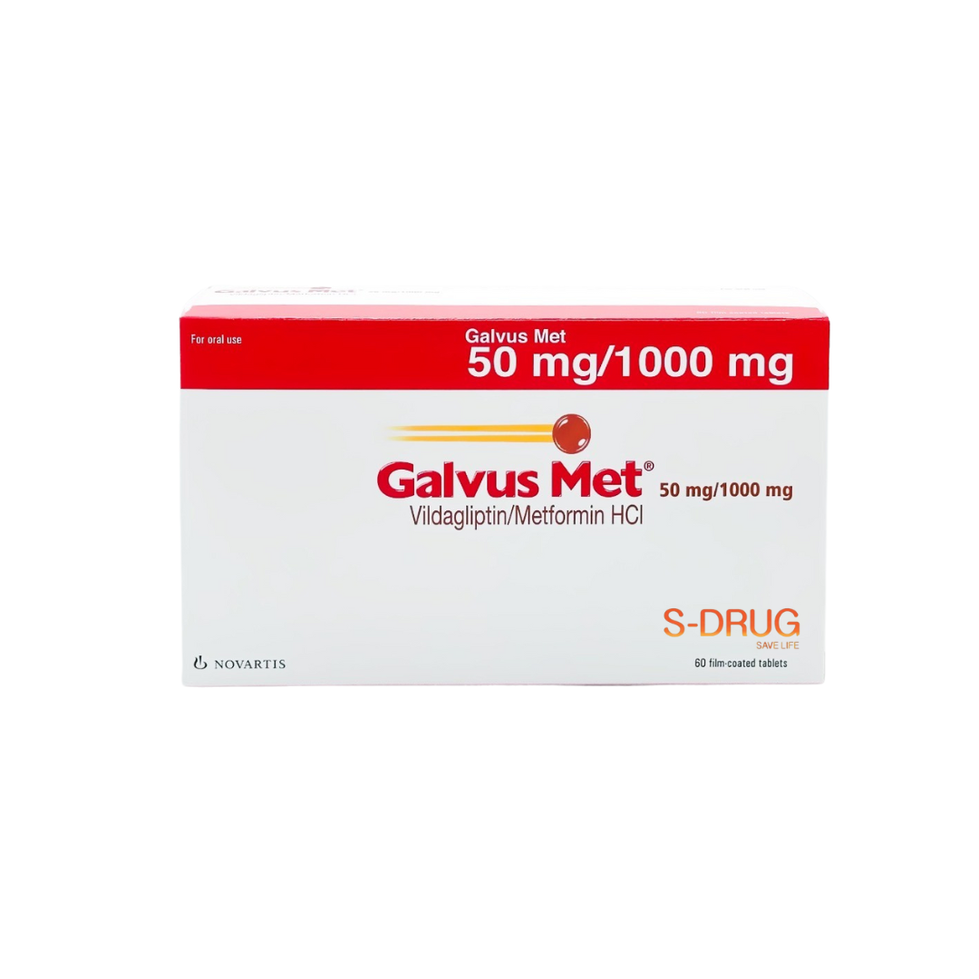 GALVUS MET 50/1000MG (6แผงx10S)