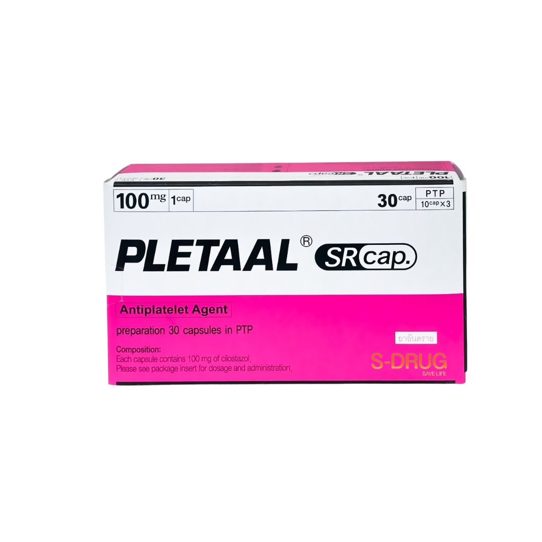 (N) PLETAAL SR 100MG (3แผงx10S)