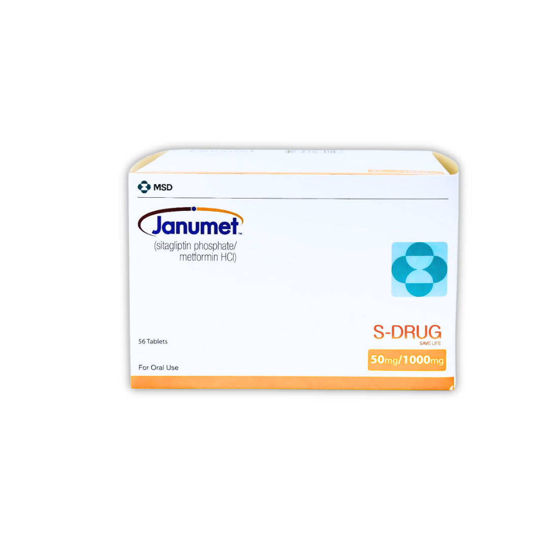 JANUMET 50MG/1000MG (8แผงx7S)
