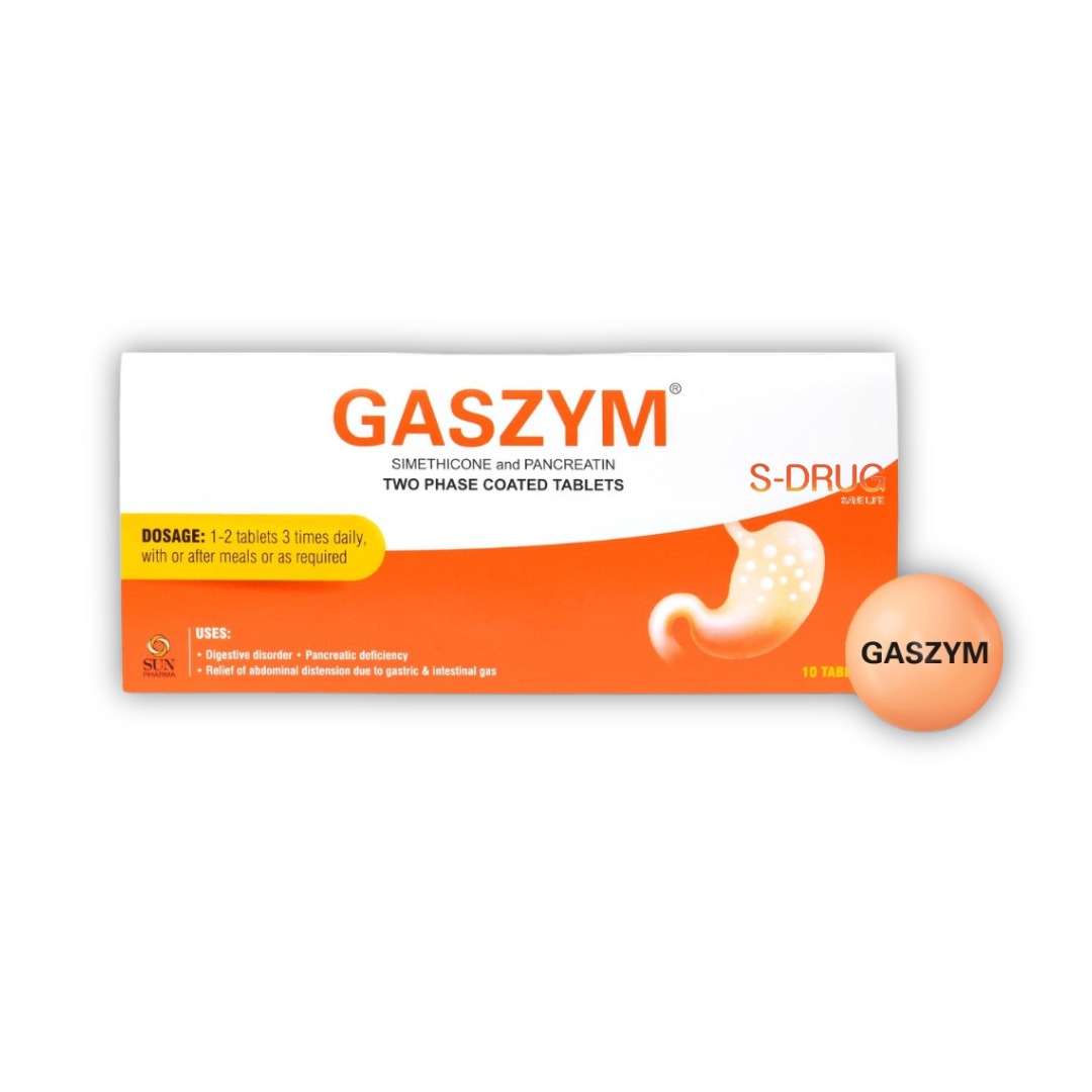 GASZYM (10แผงx10S) ช่วยย่อย