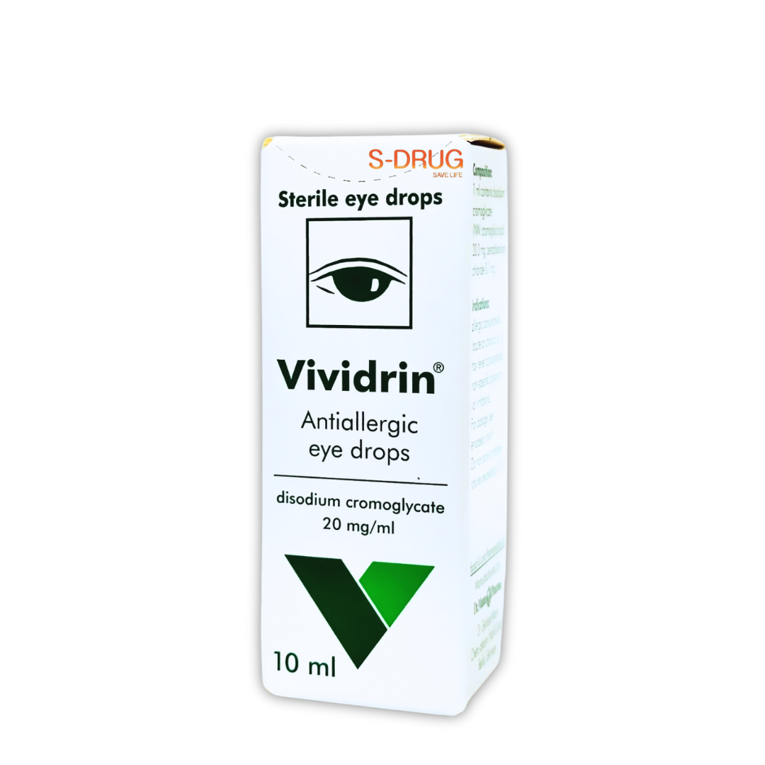 (N) VIVIDRIN EYE DROPS 10ML วิวีดริน