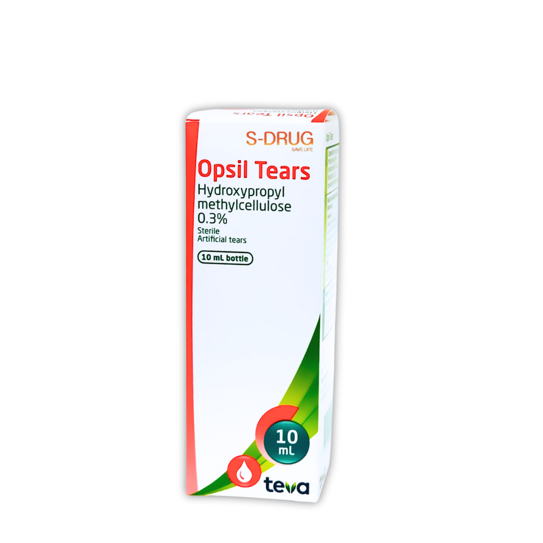 OPSIL TEARS 0.3% น้ำตาเทียม #รายเดือน 10ML