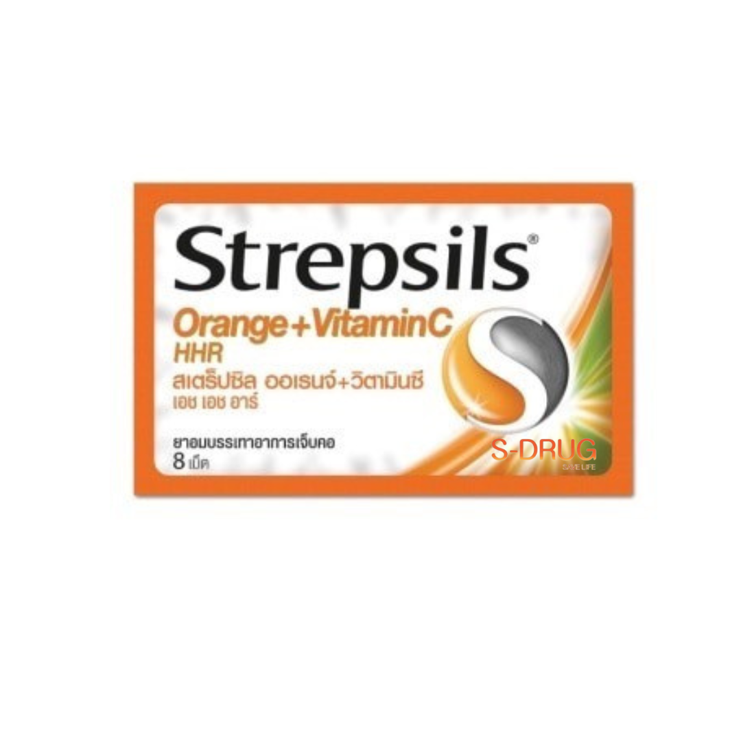 STREPSILS VIT C #ซอง (24ซองx8S)
