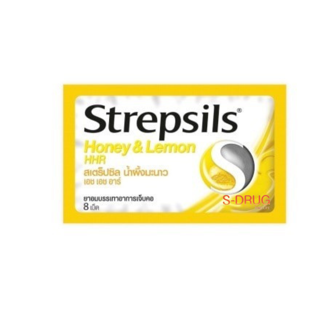 STREPSILS HONEY LEMON #ซอง (24x8S)