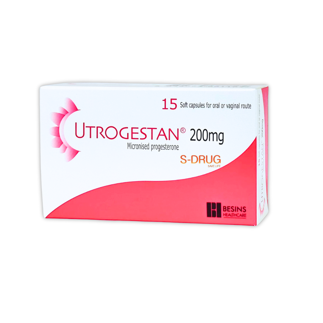 UTROGESTAN 200MG 15S