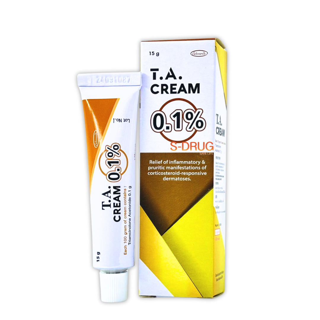 T.A.CREAM 0.1% 15G #เหลือง EDW