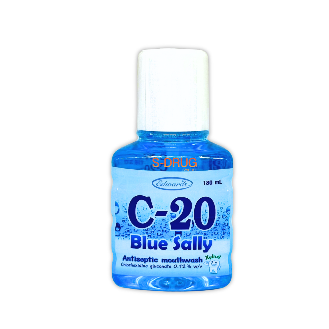 C-20 ฟ้า 180ML EDW