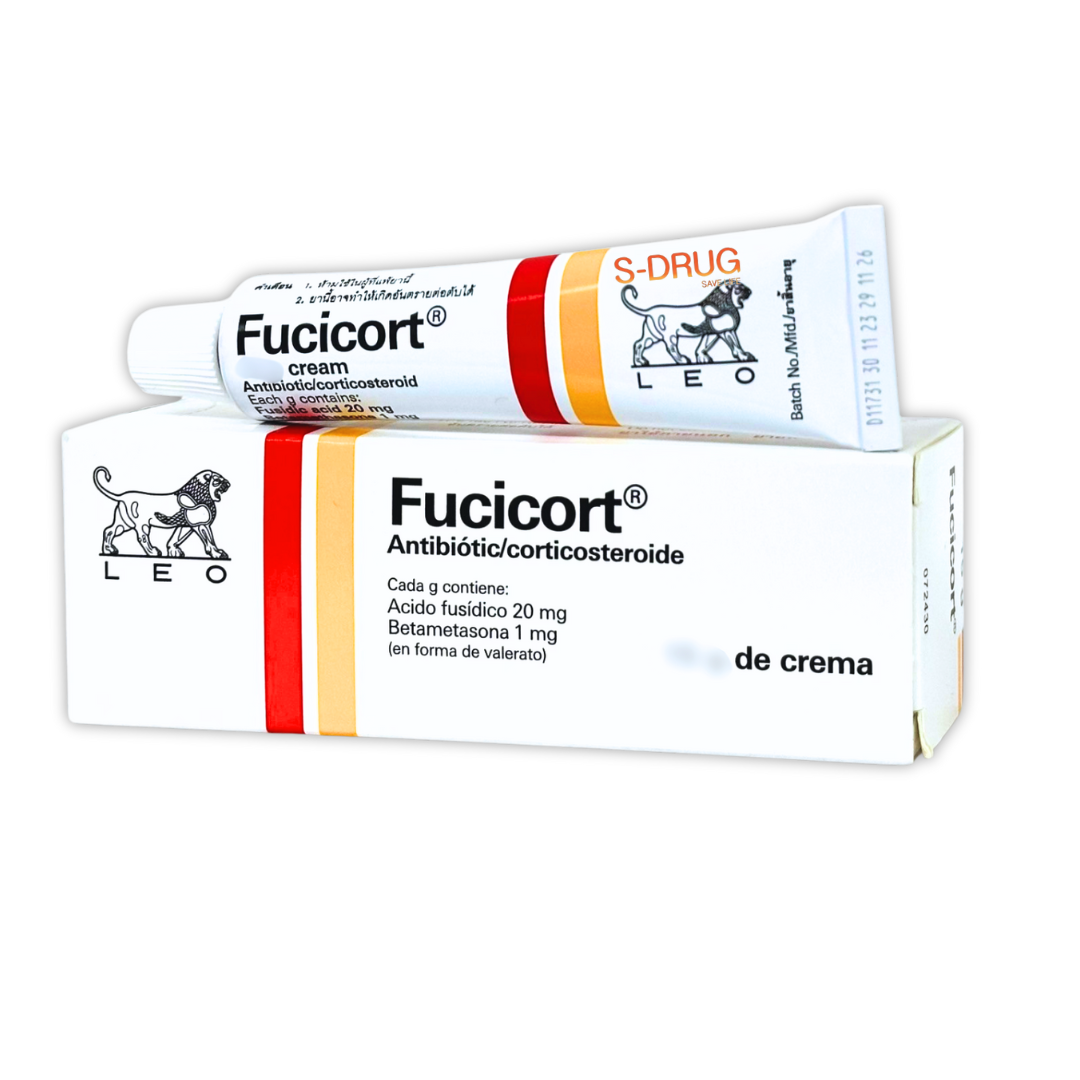 FUCICORT CREAM 5G #แดงเหลือง