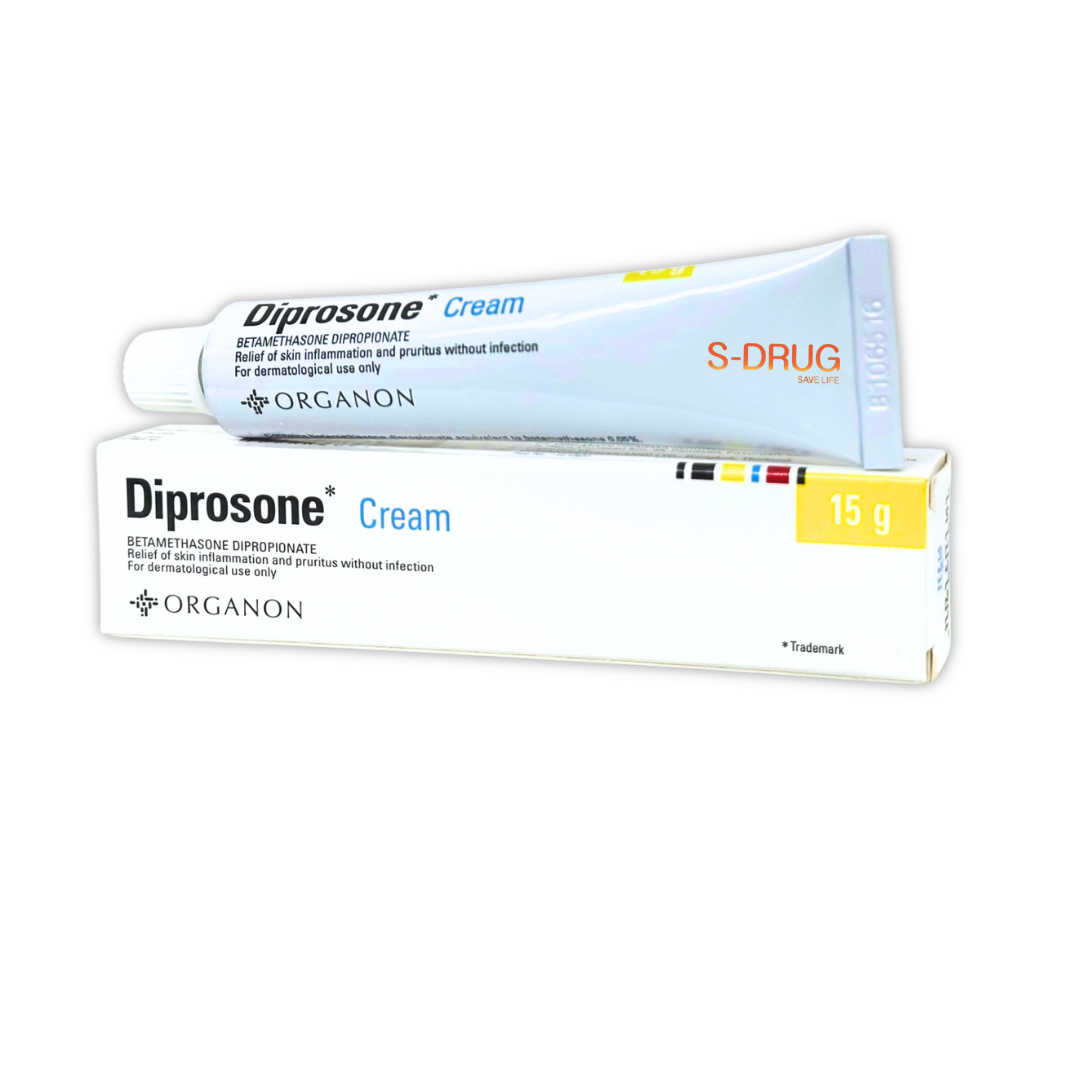 (N) DIPROSONE CREAM 0.05% 15G ไดโปรโซน