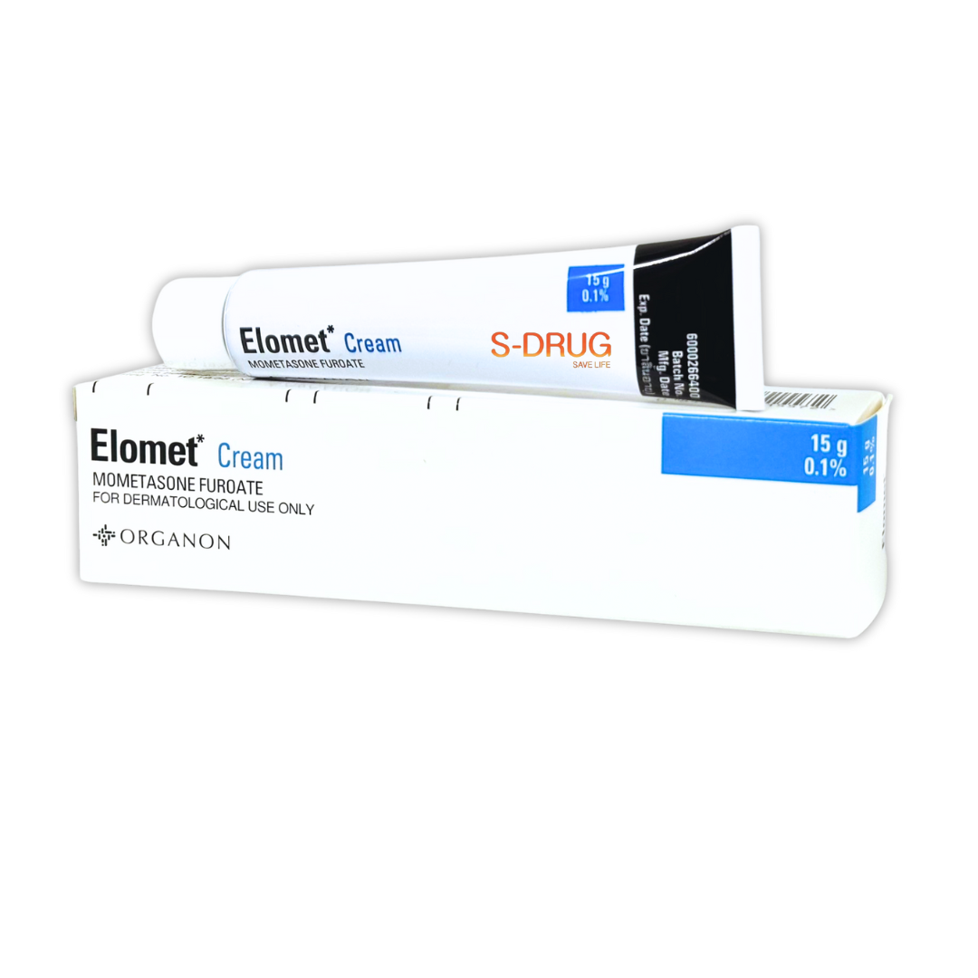 ELOMET CREAM #ใหญ่ 15G (ฟ้า)