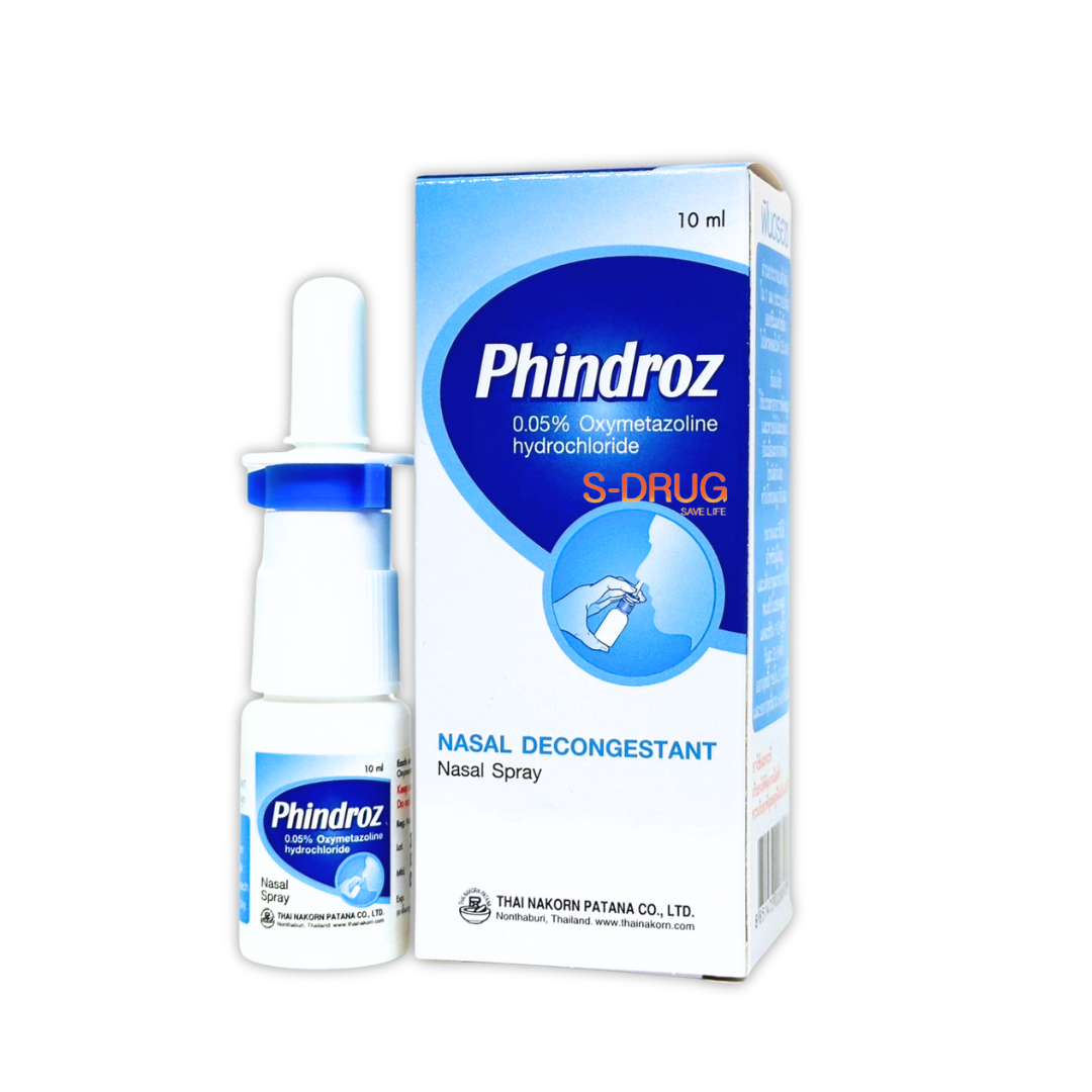 PHINDROZ 10ML ฟินดรอซ ยาพ่นจมูก TNP