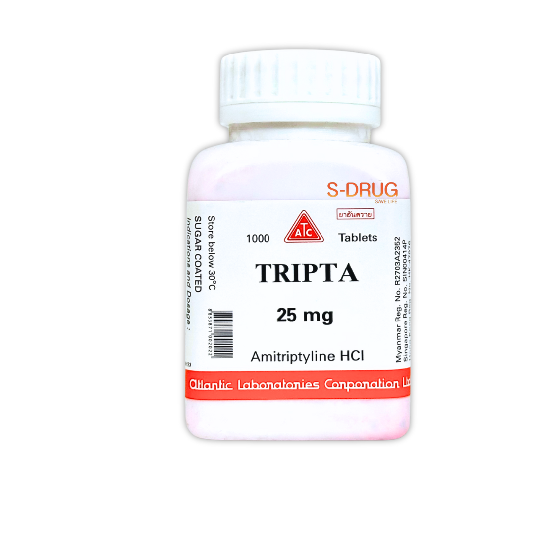 TRIPTA 25MG 1000S ATC