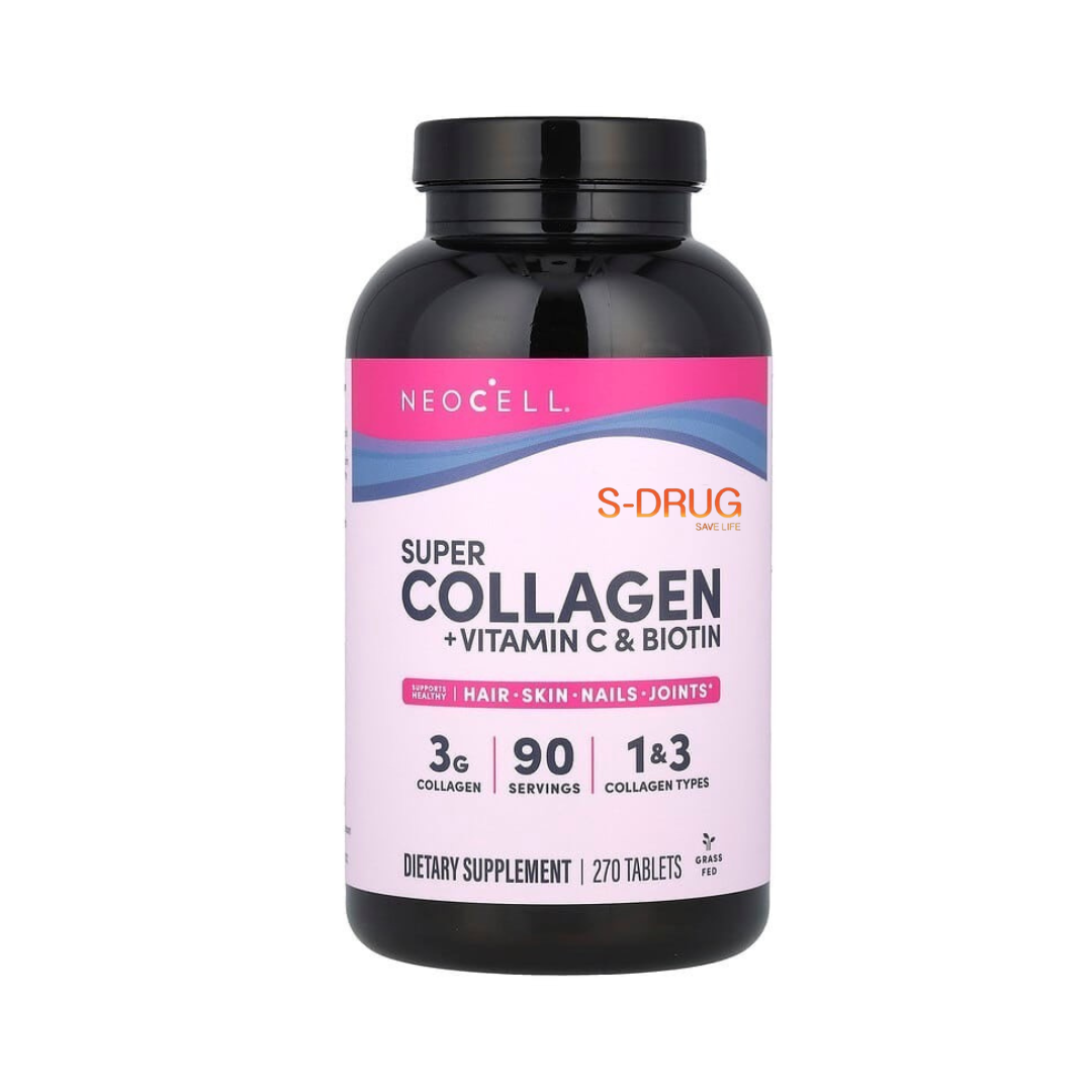 (N) NEOCELL COLLAGEN+C+BIOTIN 270S #ใหม่