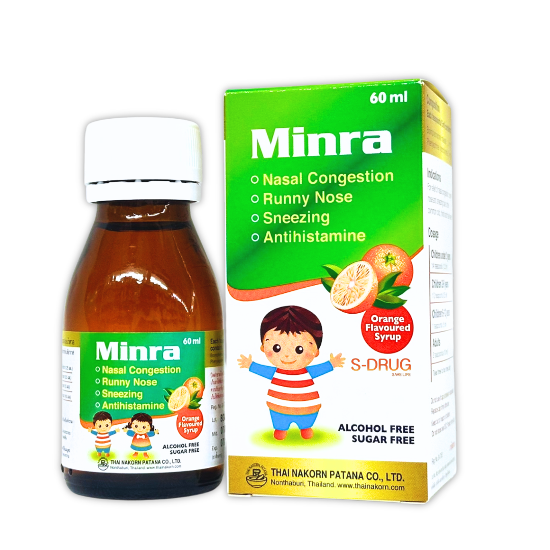 MINRA 60ML (รสส้ม)