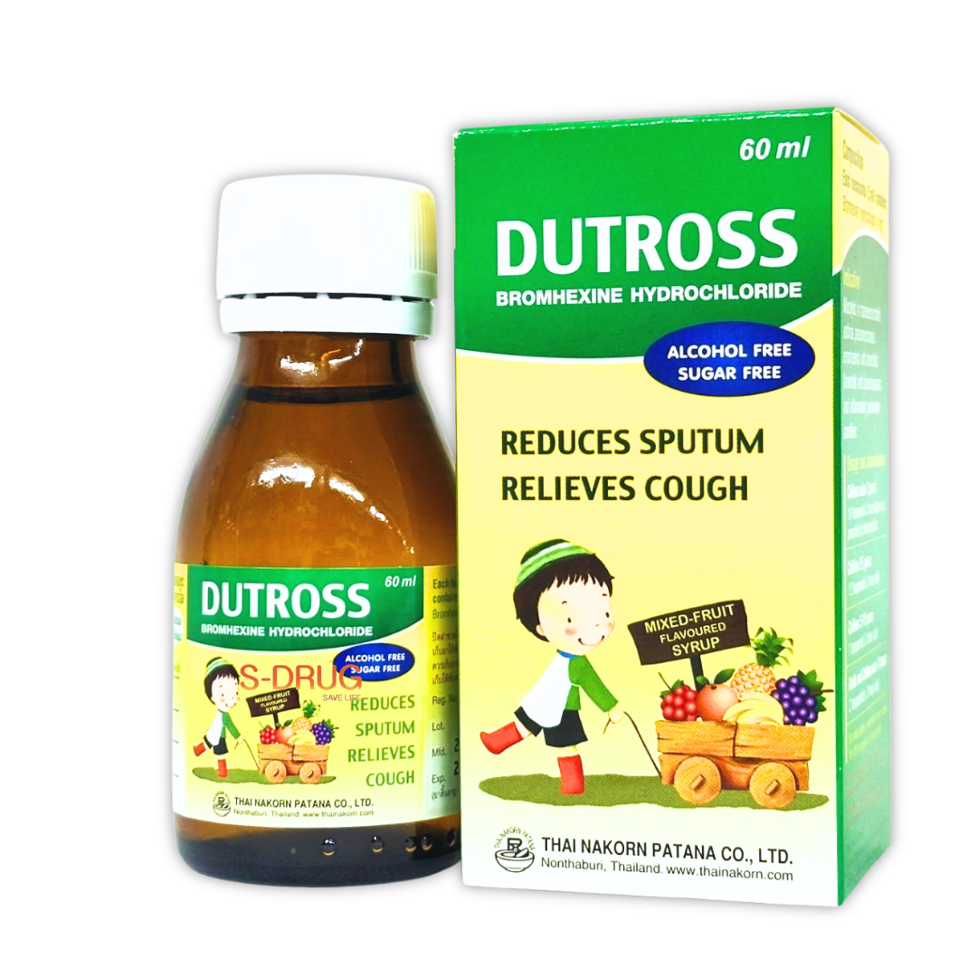 DUTROSS 60ML ดูทรอส #น้ำ (รสผลไม้รวม)
